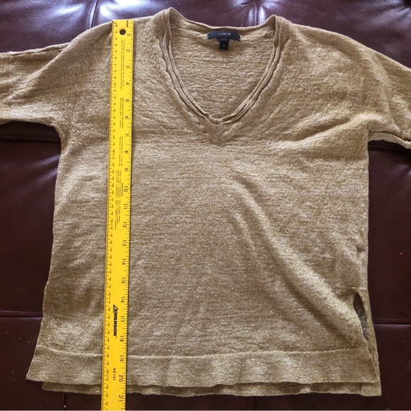 J crew sZ small sweater. Merino wool and linen blend - Picture 7 of 10